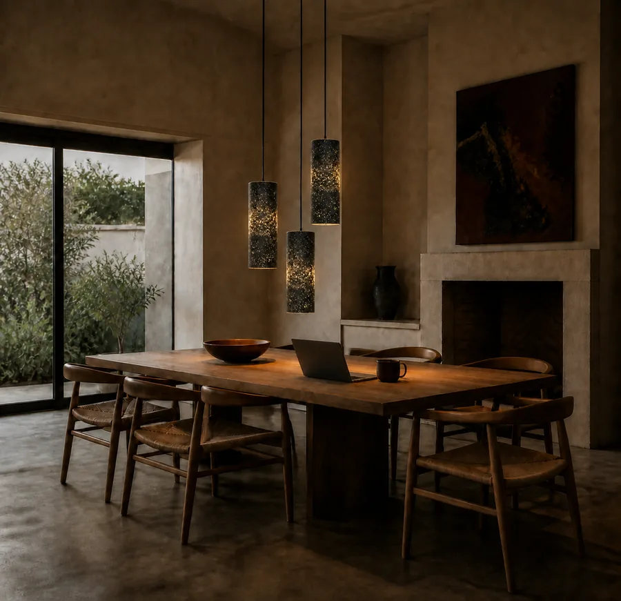Antares Alabaster Pendant Lamp · 3 lights