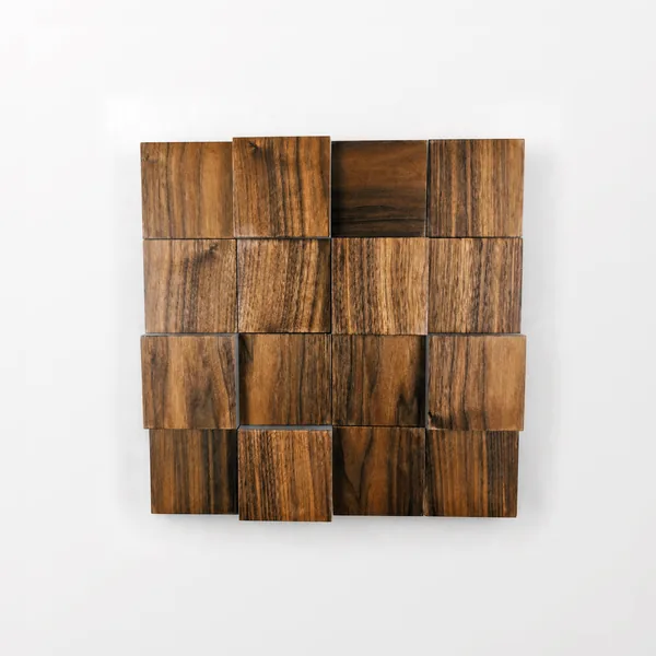Aplique Aurora de Nogal · mosaico