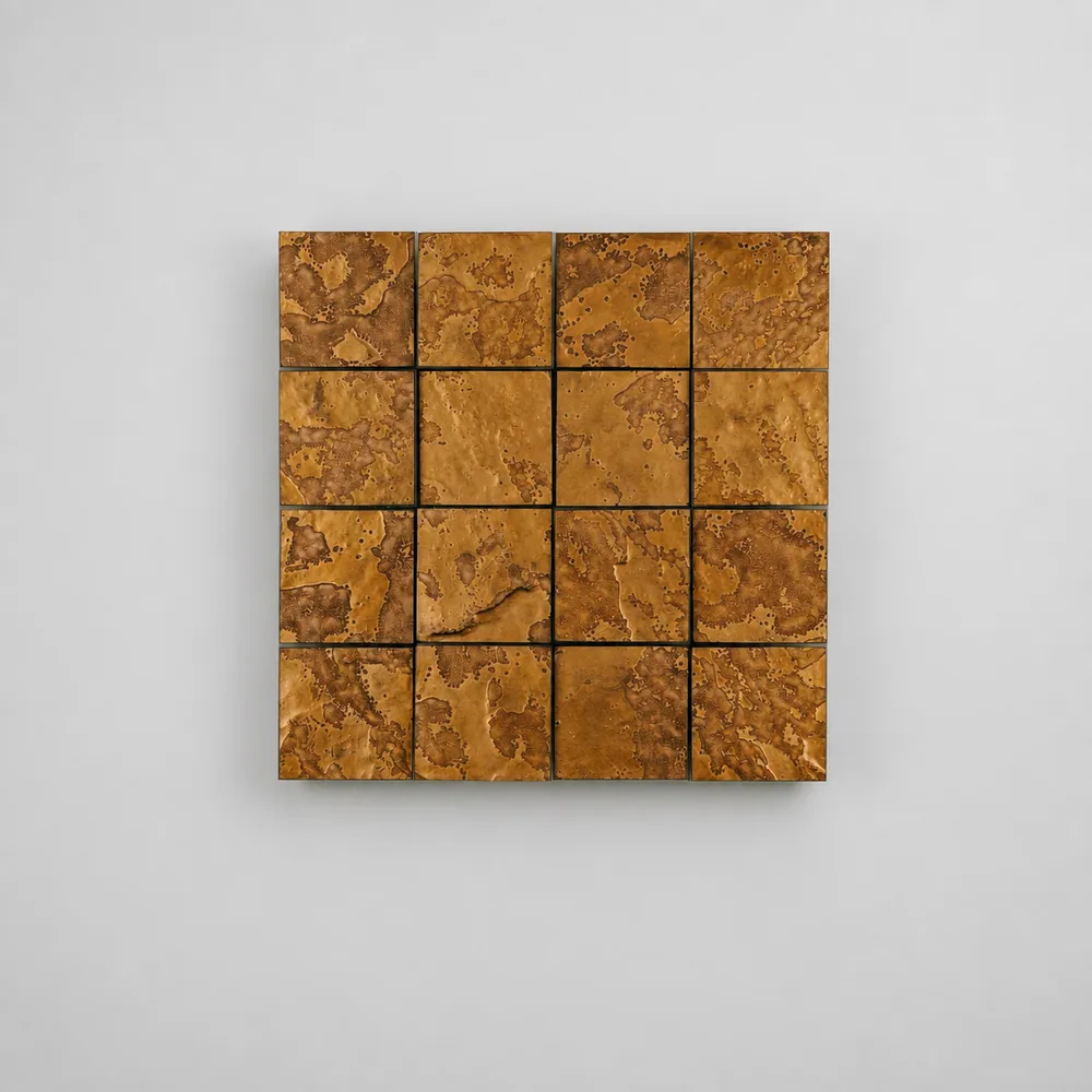 Aurora Copper Wall Light · mosaic