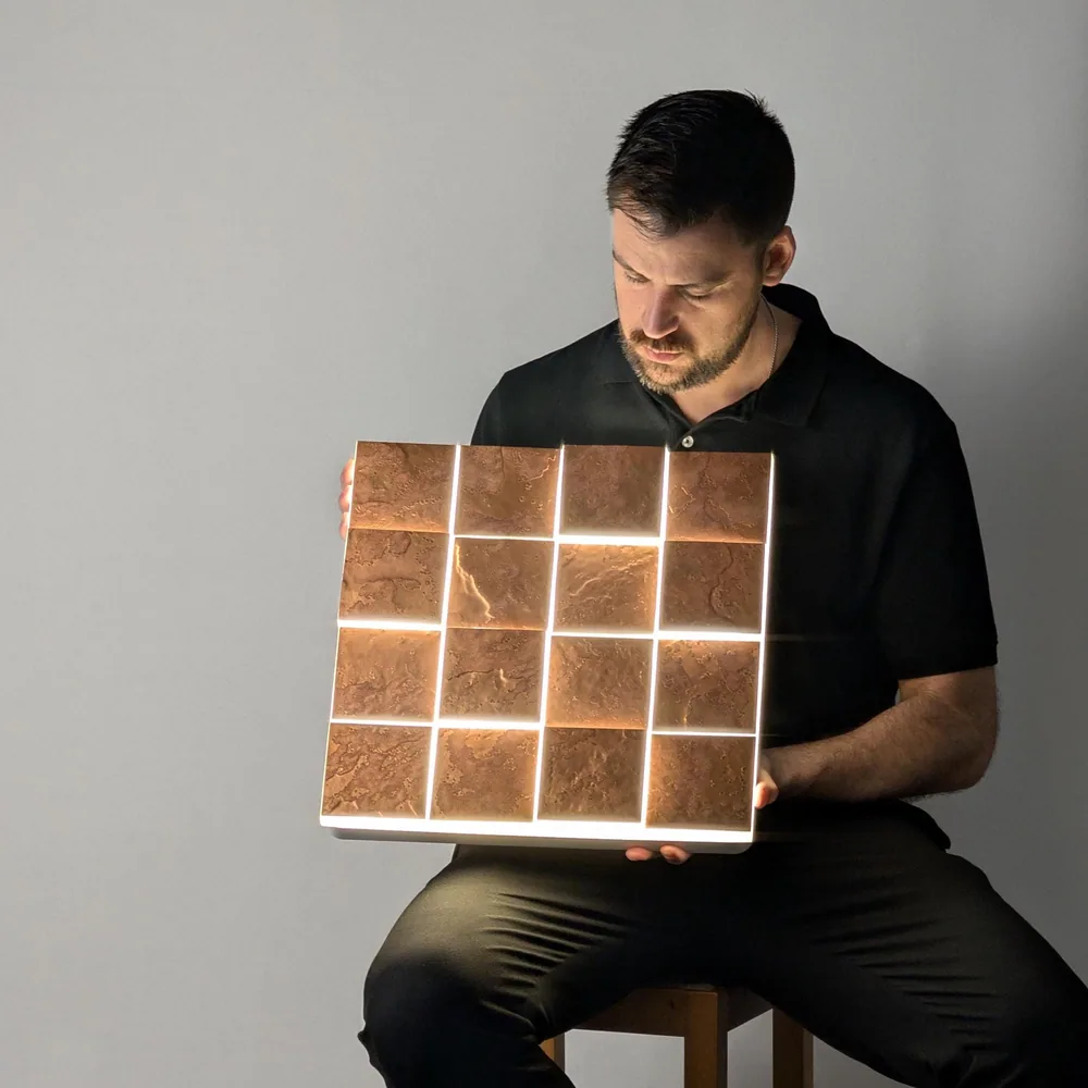 Aurora Copper Wall Light · mosaic