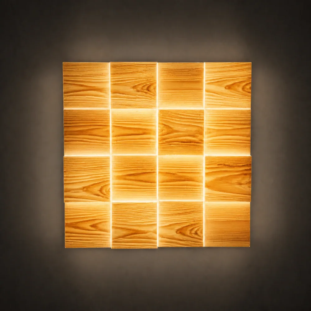 Aurora Olive Root Wall Light · mosaic