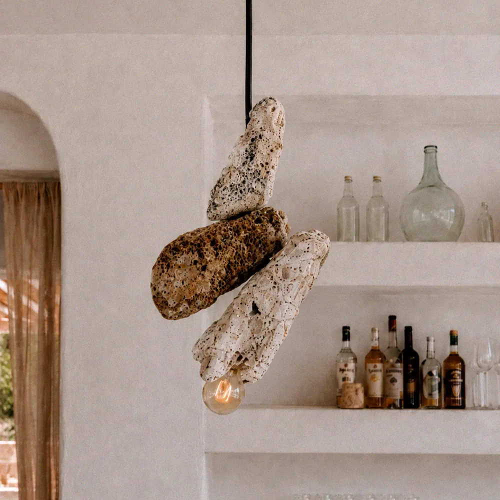 Colgante Juno de Roca Marina · con conchas