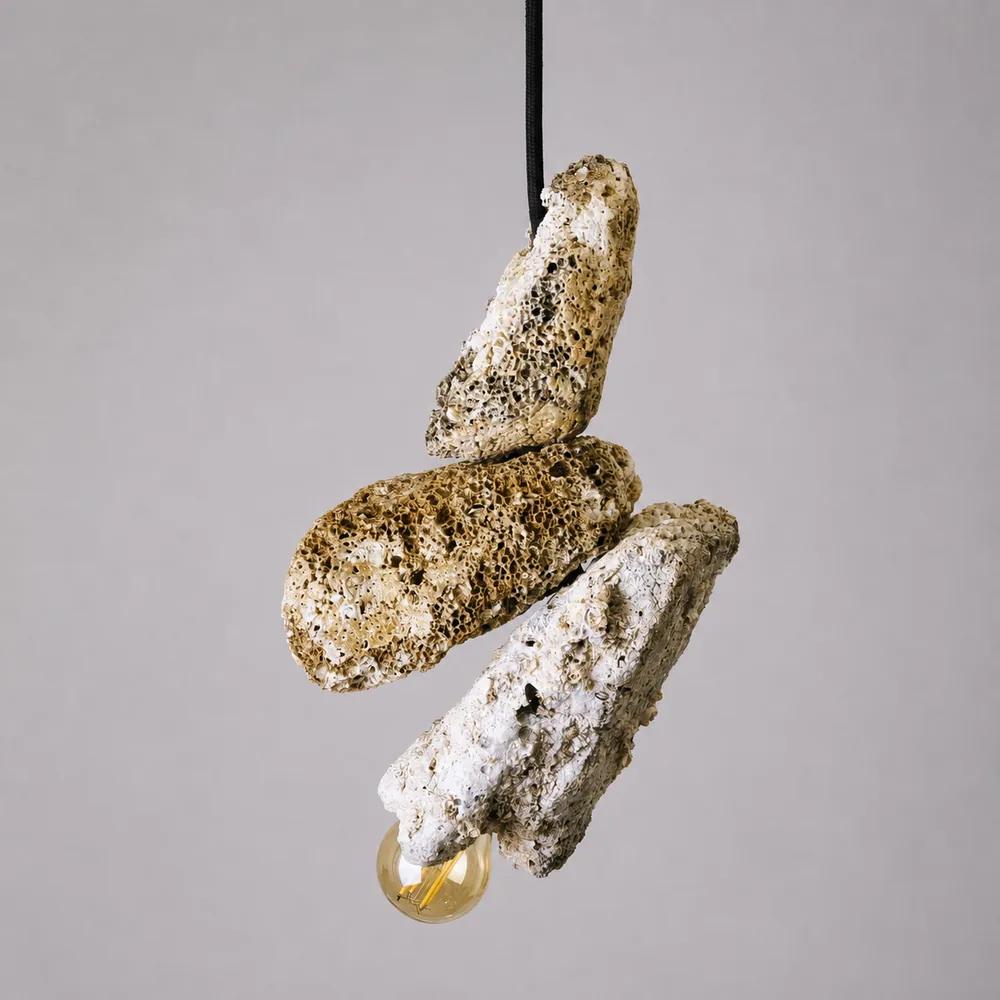 Colgante Juno de Roca Marina · con conchas