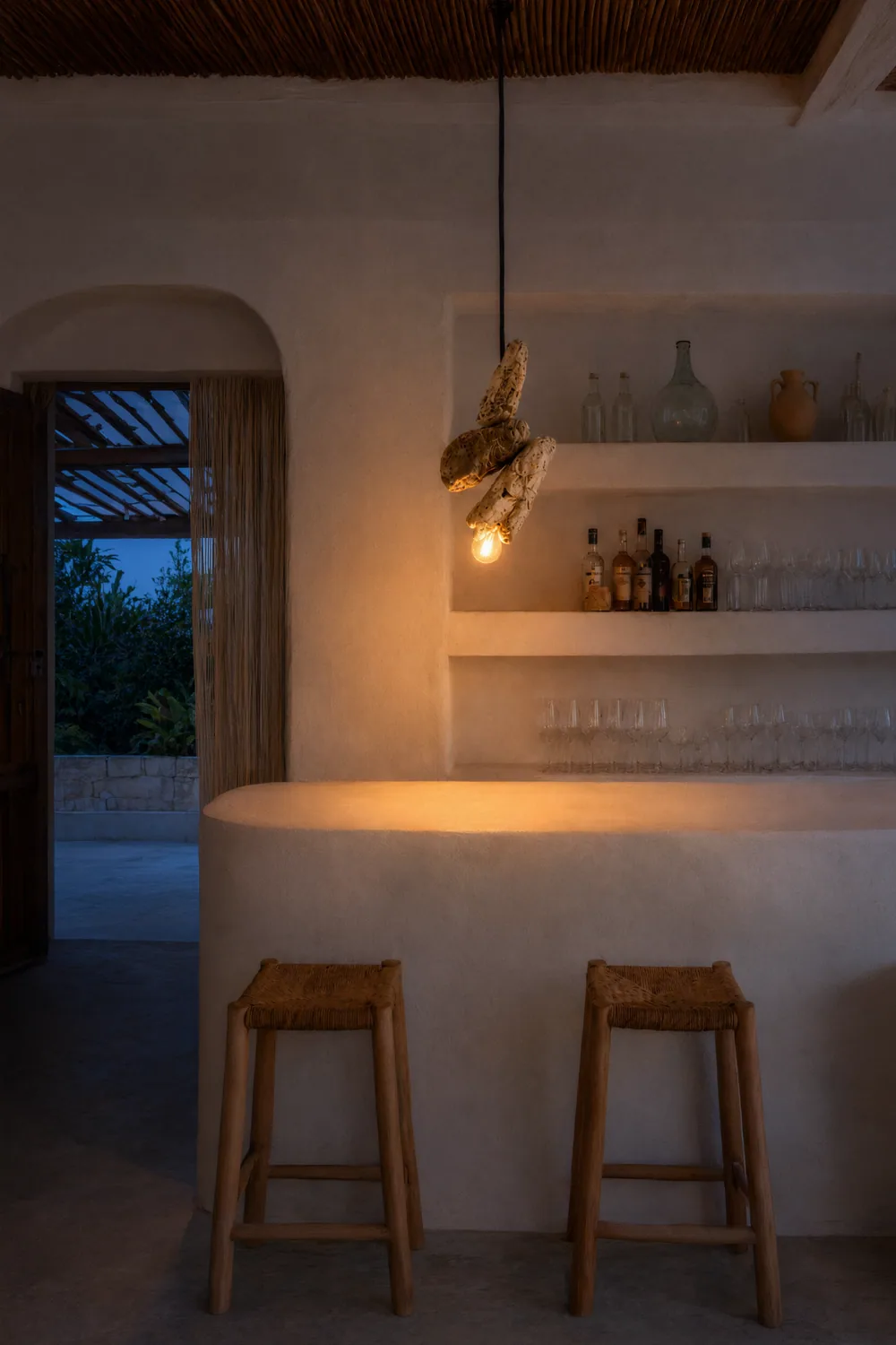 Colgante Juno de Roca Marina · con conchas