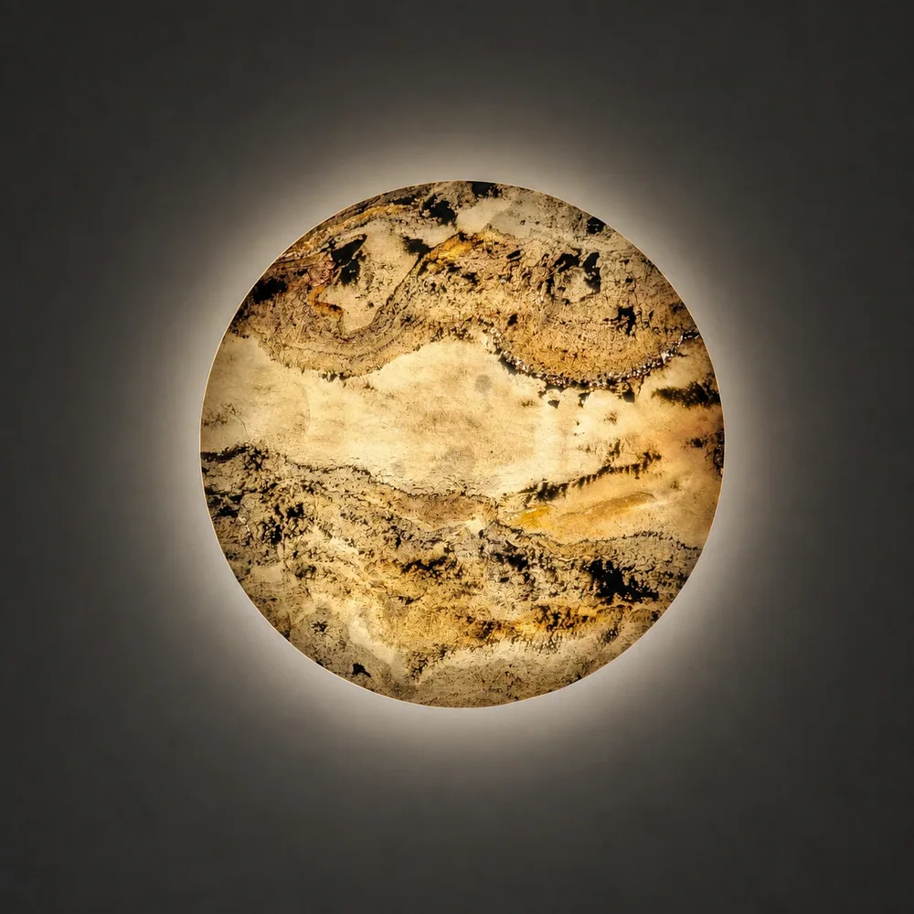 Orfeo Magnus Alabaster Wall Light