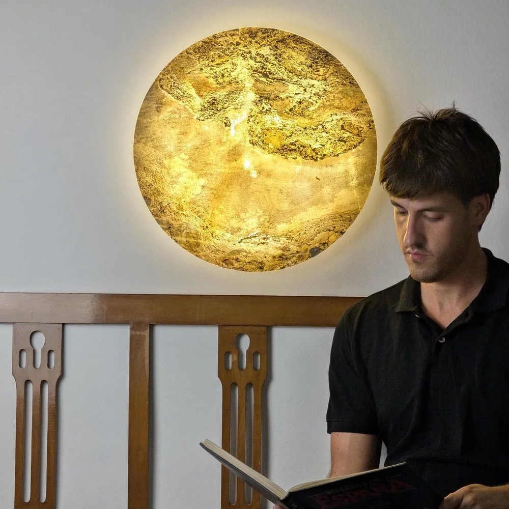Orfeo Magnus Onyx Wall Light