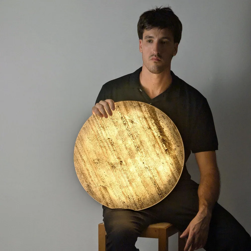 Orfeo Magnus Slate Wall Light