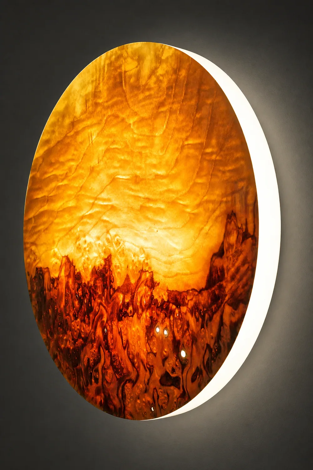 Orfeo Olive Root Wall Light