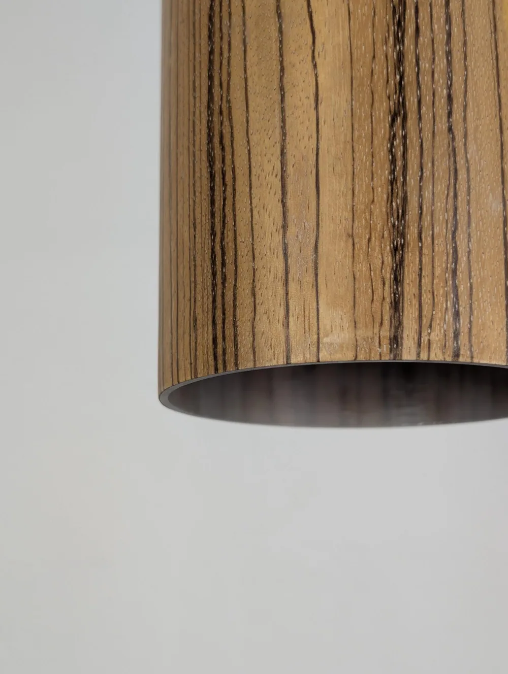 Tiel Zebrawood Pendant Lamp