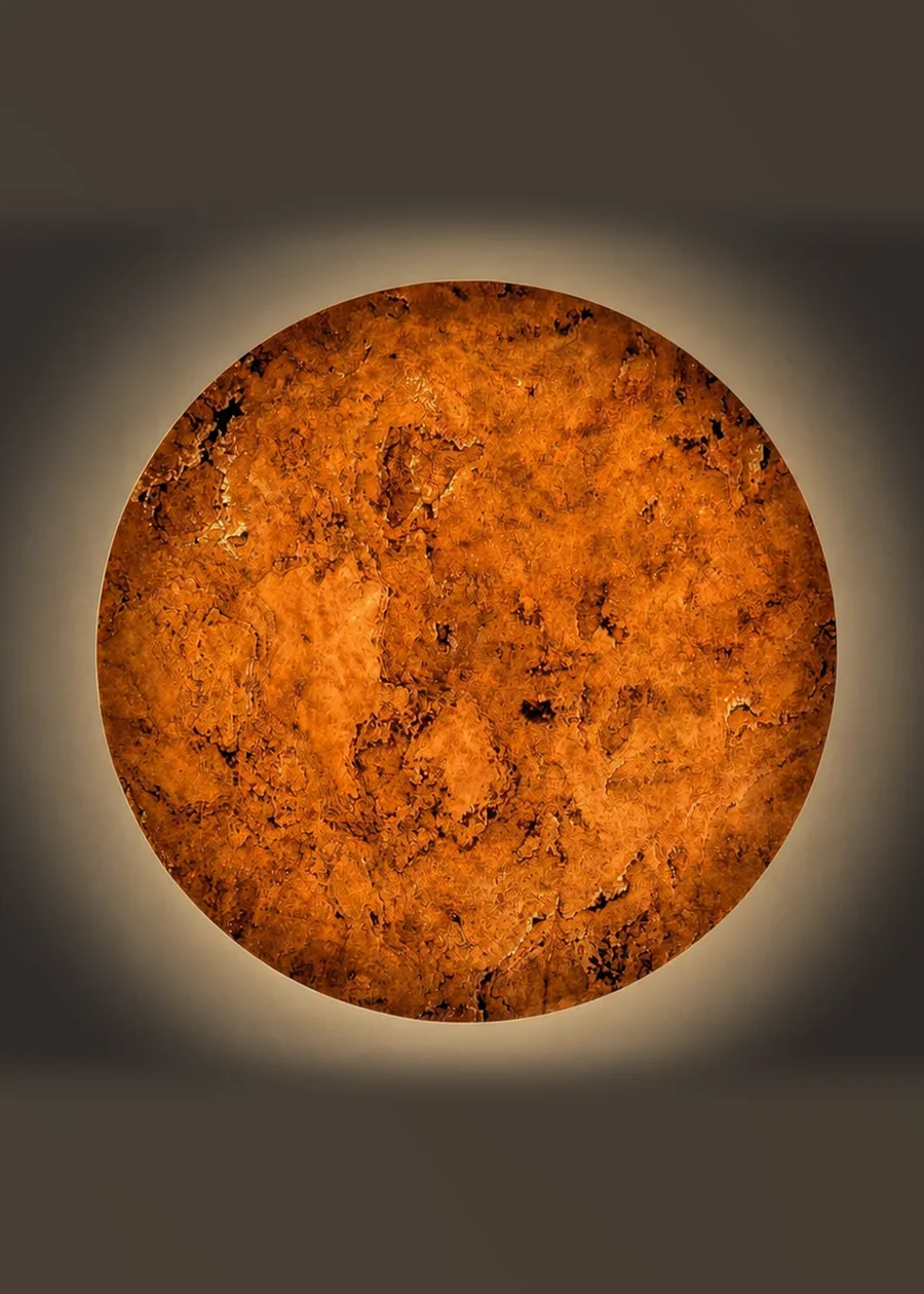 Orfeo Terracotta Wall Light