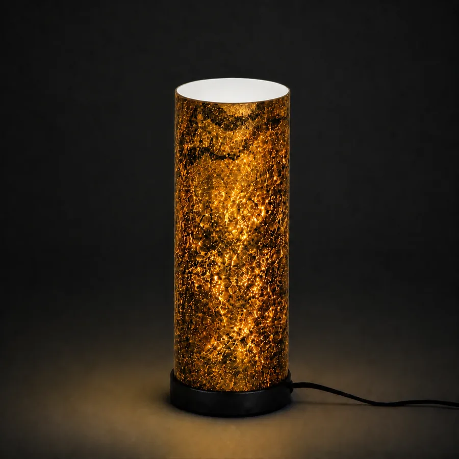 Polaris Metal Marble Table Lamp · set of 2